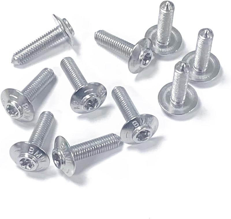 GYMARK Motorcycle Fairing Bolt Kit M5*14 M5*17 M5*20 Universal Screws for BMW R1200GS F700GS F800R G650GS K1600GTL S1000RR F850GS F750GS F900R C400X C600 Replacement Accessories (B - M5*20) - Image 3